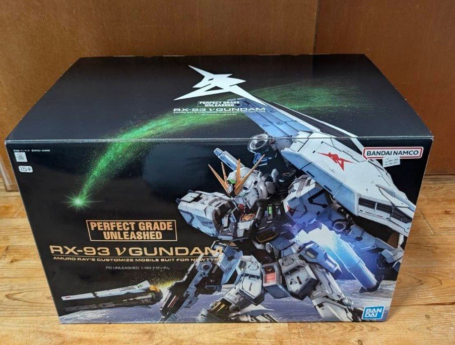 即日発送 PG UNLEASHED 1/60 νガンダム LEDユニット無し ニュー
