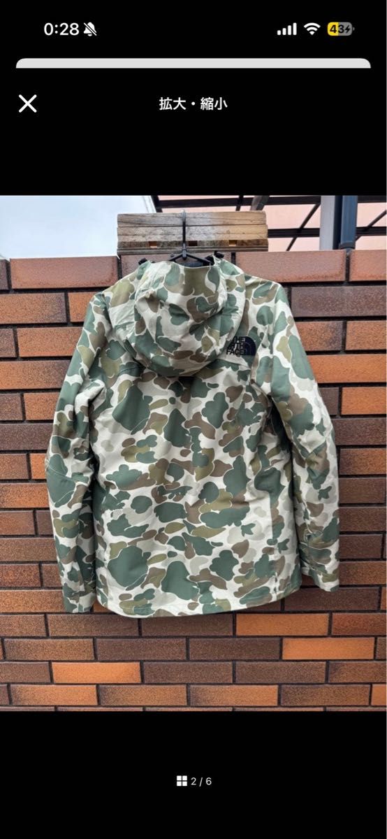 THE NORTH FACE マウンテンパーカー 迷彩 カモフラ GORE-TEX｜Yahoo