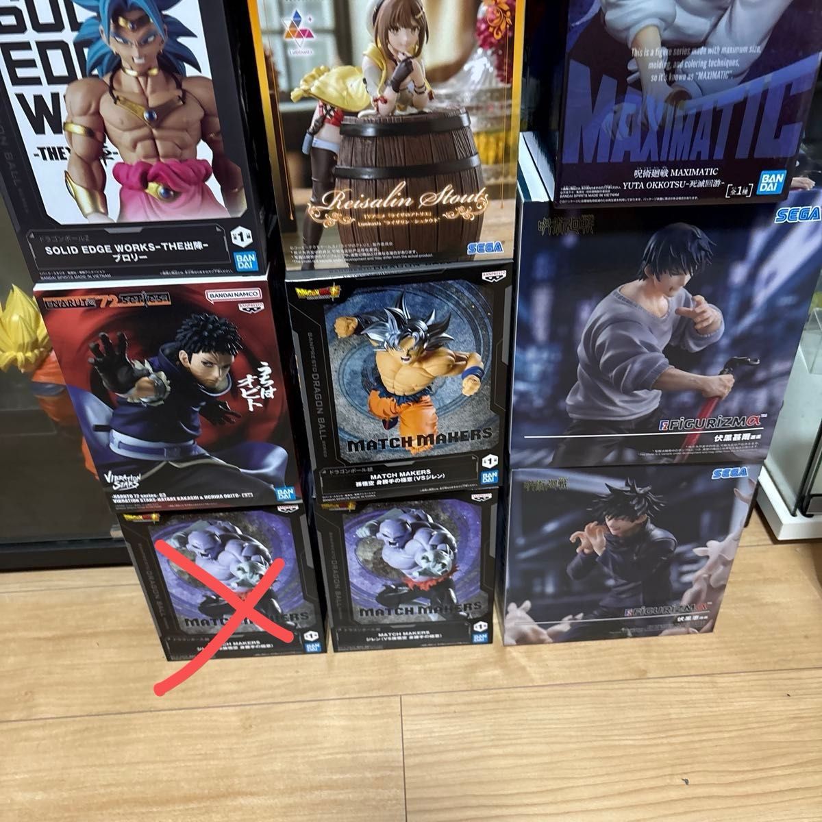 ドラゴンボールフィギュア キングダムフィギュア 呪術廻戦フィギュア
