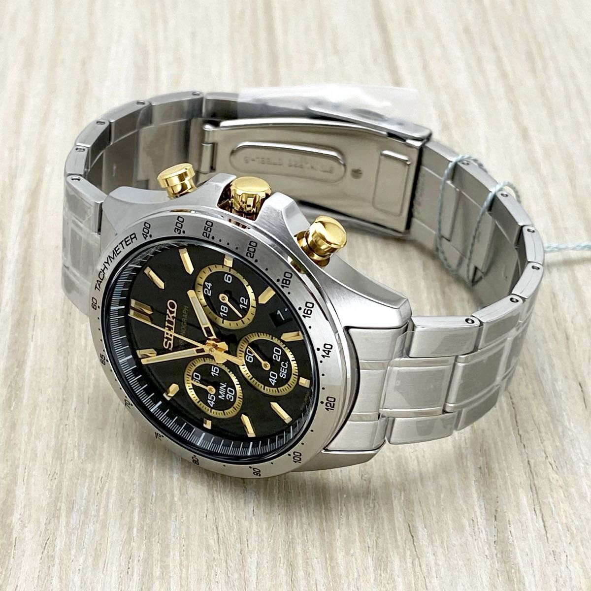 新品》 SEIKO セイコー セレクション メンズ クロノグラフ 腕時計 電池