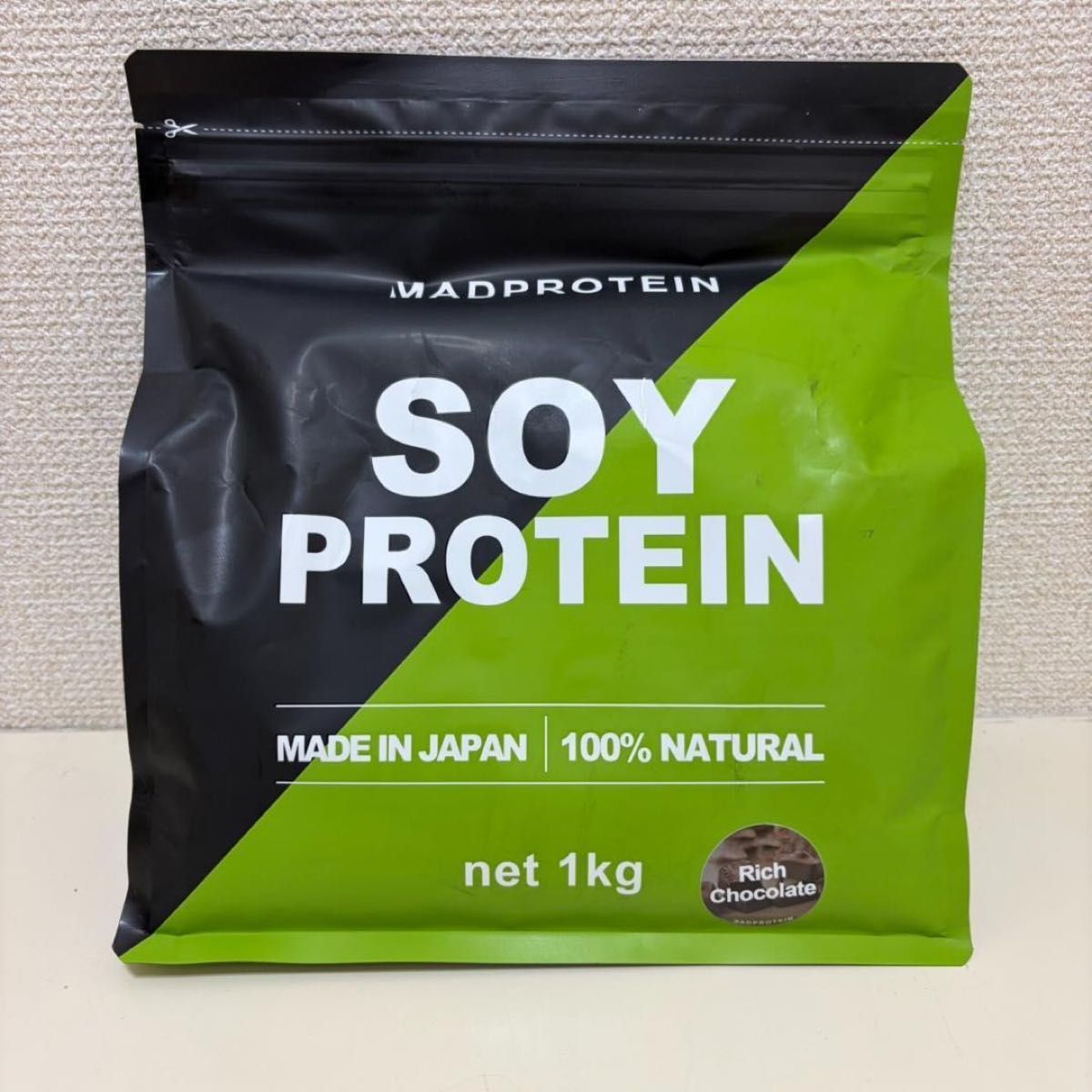 MADPROTEIN ソイプロテイン 人工甘味料不使用 国内製造 大豆 植物性