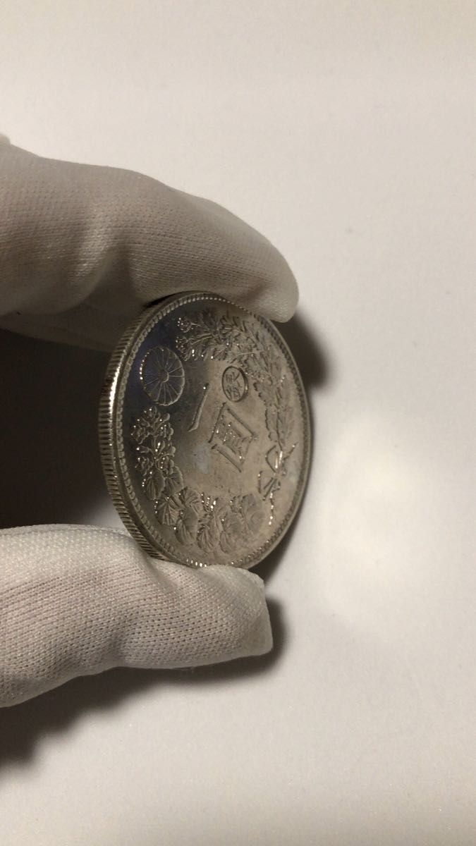 一圓銀貨 明治7年 中期 右丸銀打ち｜Yahoo!フリマ（旧PayPayフリマ）