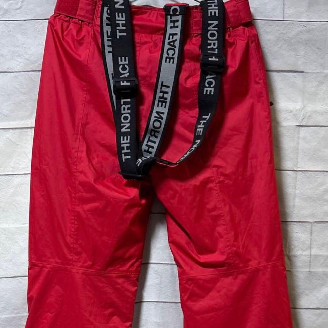 美品ノースフェイス スキーパンツ スノーウェア メンズXS レディースM