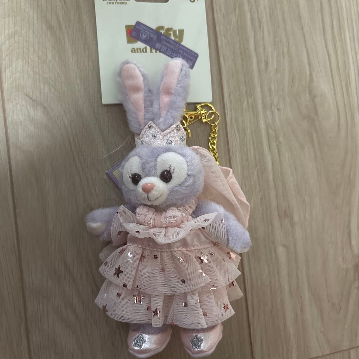 上海ディズニー ステラルー ぬいぐるみ キーホルダー タグ付き