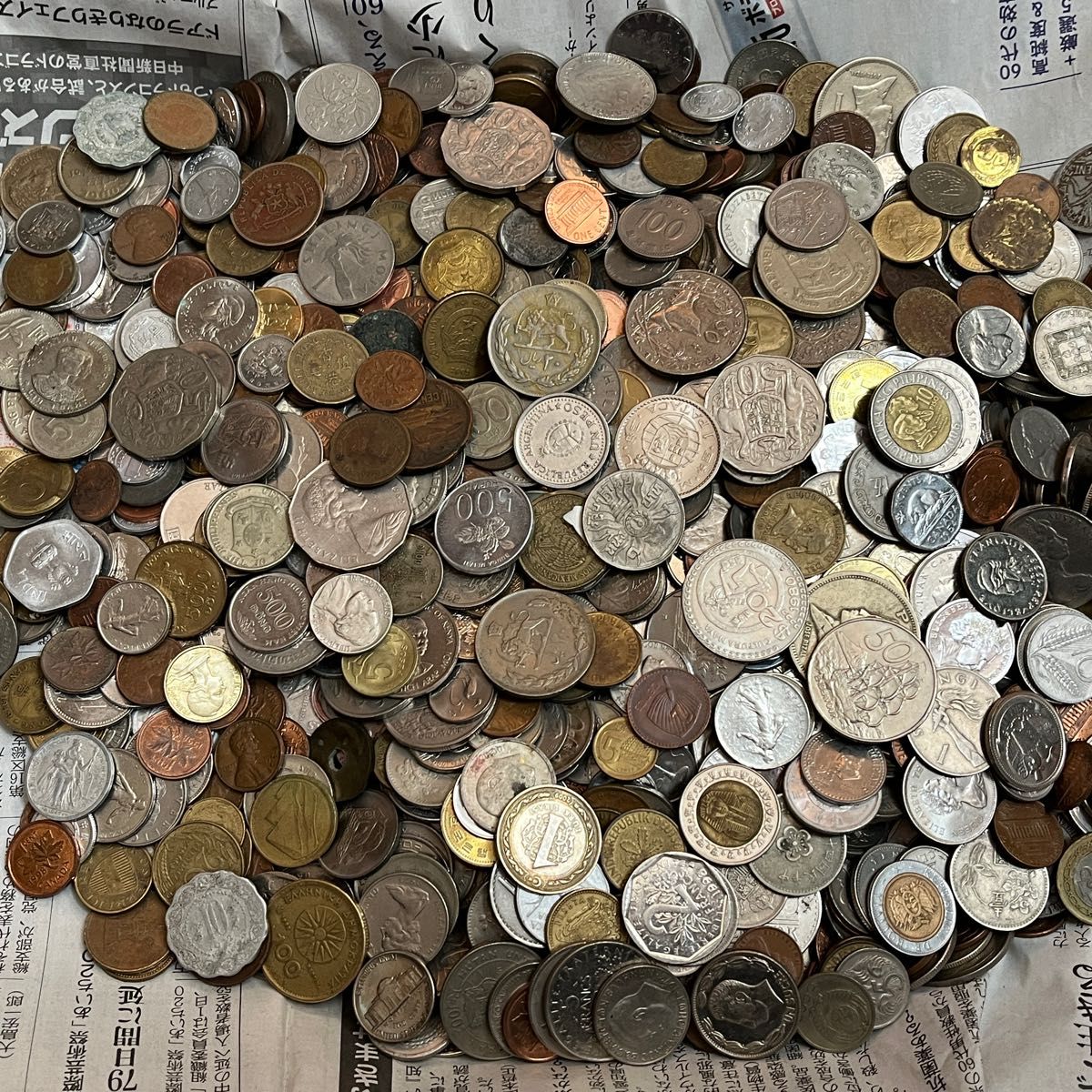 5 4kg 5400g 外国コイン 古銭 雑銭 硬貨 大量 まとめ売り｜Yahoo