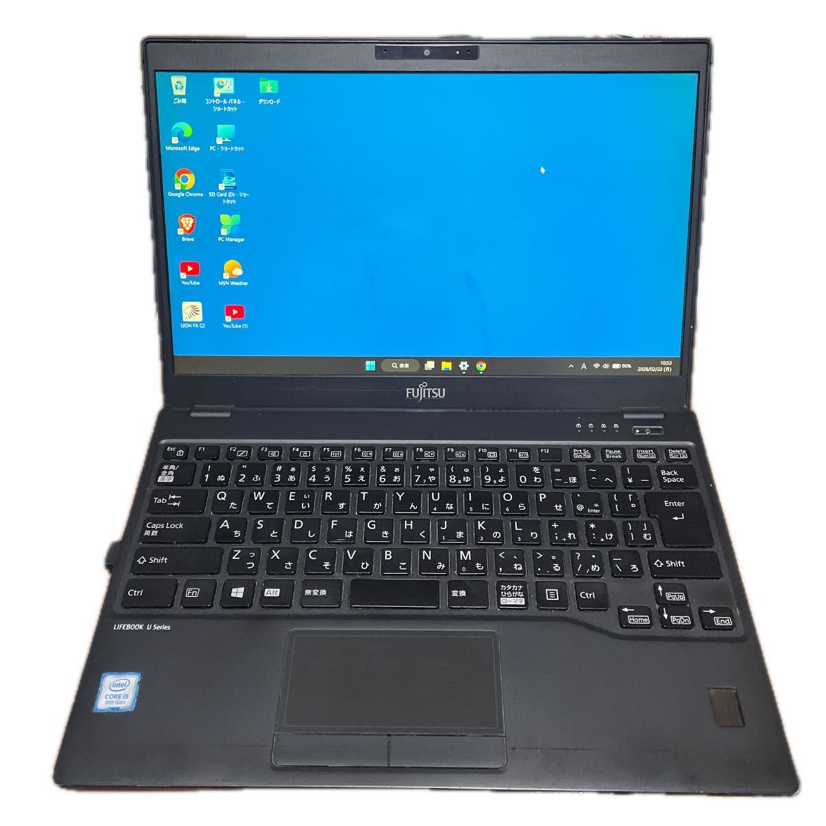 富士通 LIFEBOOK U Series 13 3インチ Core i5 Windows11 8G/256GB