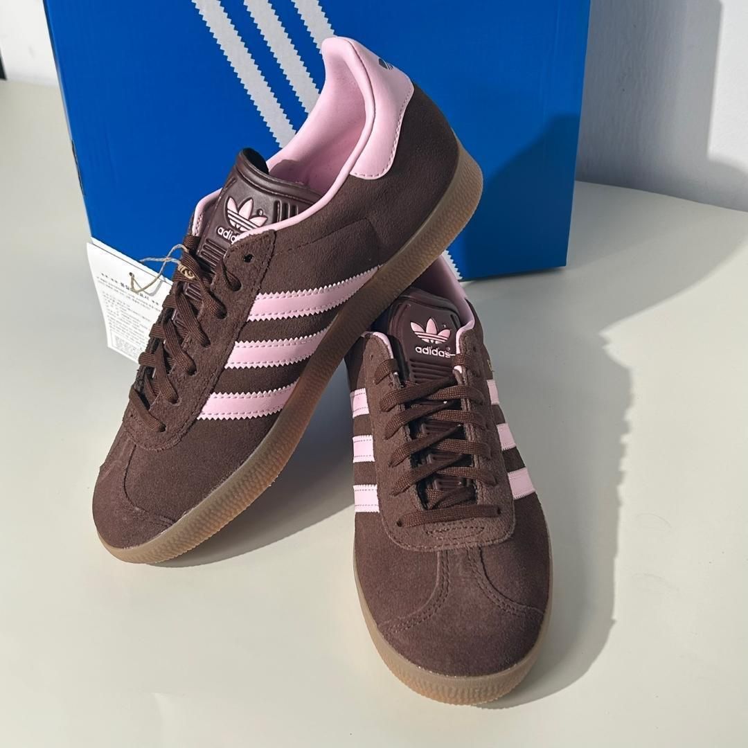 正規品】 アディダス adidas GAZELLE 27 5cm ブラウン｜Yahoo!フリマ