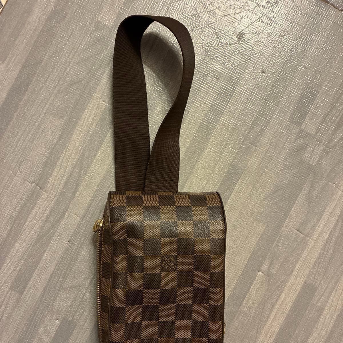 ルイヴィトン ダミエ ジェロニモス LOUIS VUITTON ボディバッグ 斜め