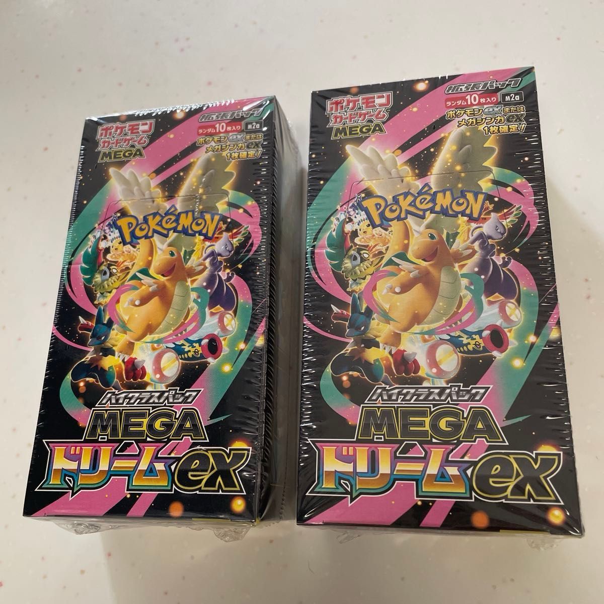 ポケモンカードゲーム MEGA ドリームex シュリンク付き 2BOX｜Yahoo