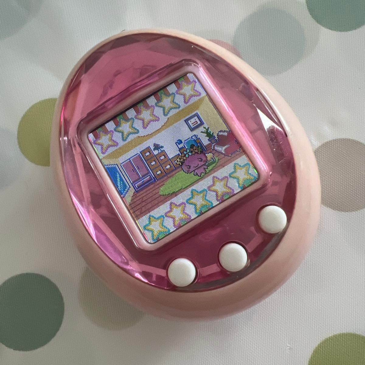 たまごっちID バンダイ BANDAI Tamagotchi iD ピンク 箱 説明書