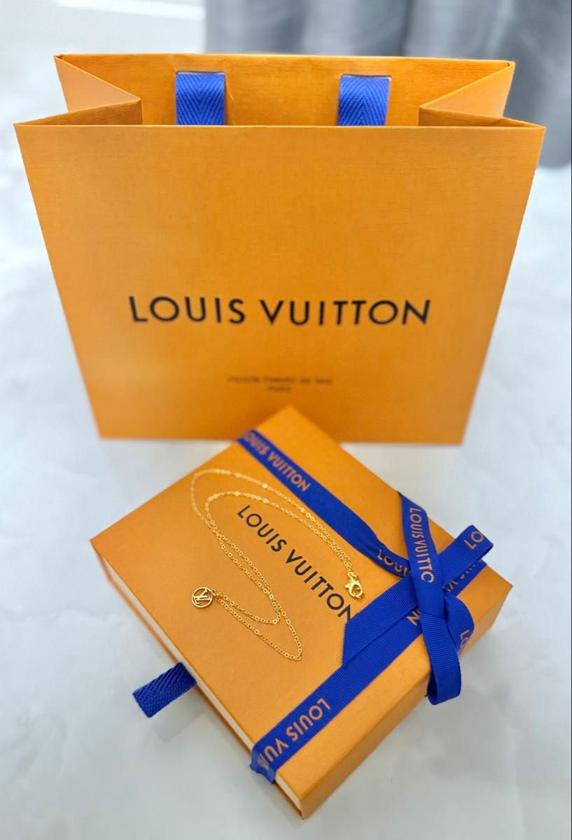 極美品 louis vuitton LVサークル ネックレス 【正規品】｜Yahoo