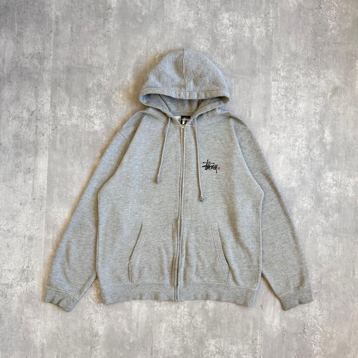 STUSSY / ステューシー ショーンフォントロゴ ジップアップフーディ