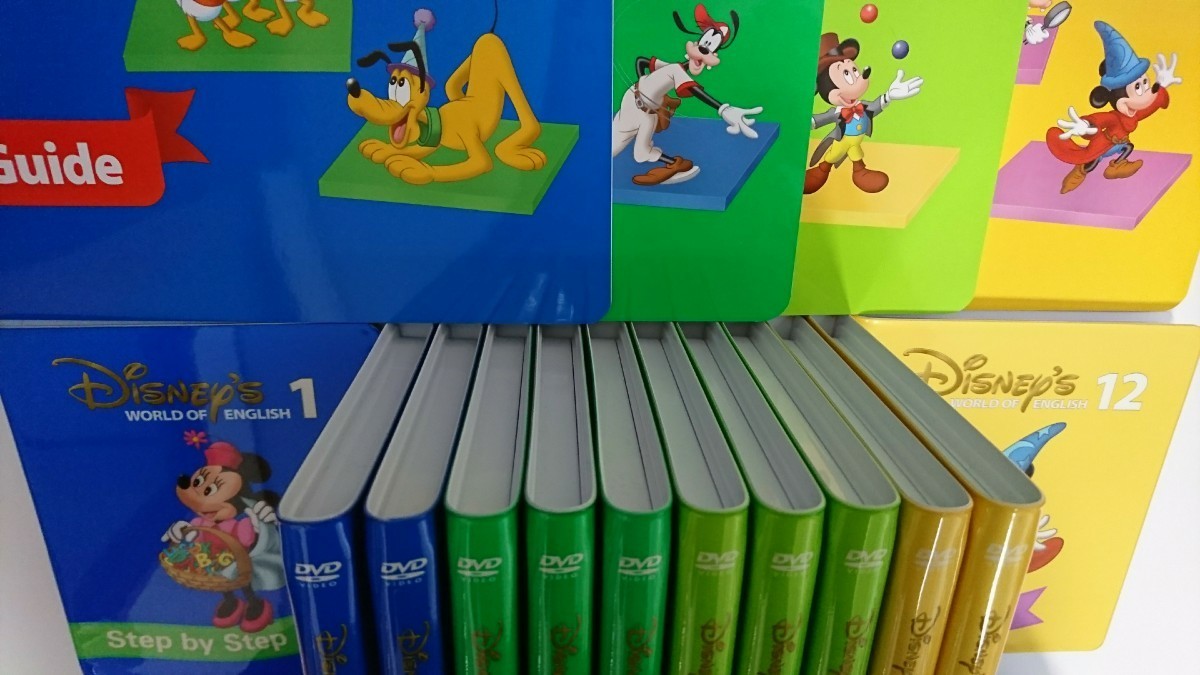 新子役ステップバイステップ DWE ディズニー英語システム DVD｜Yahoo