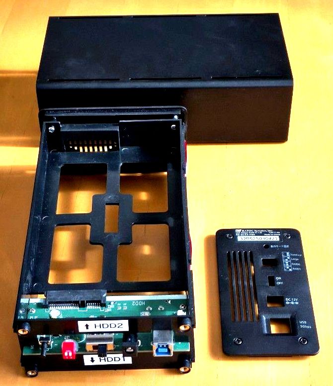 ラトックシステム USB 5Gbps RAIDケース 3 5インチHDD 2台用 RS-EC32