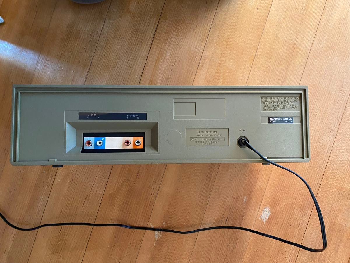 テクニクス RS-M240X カセットデッキ｜Yahoo!フリマ（旧PayPayフリマ）
