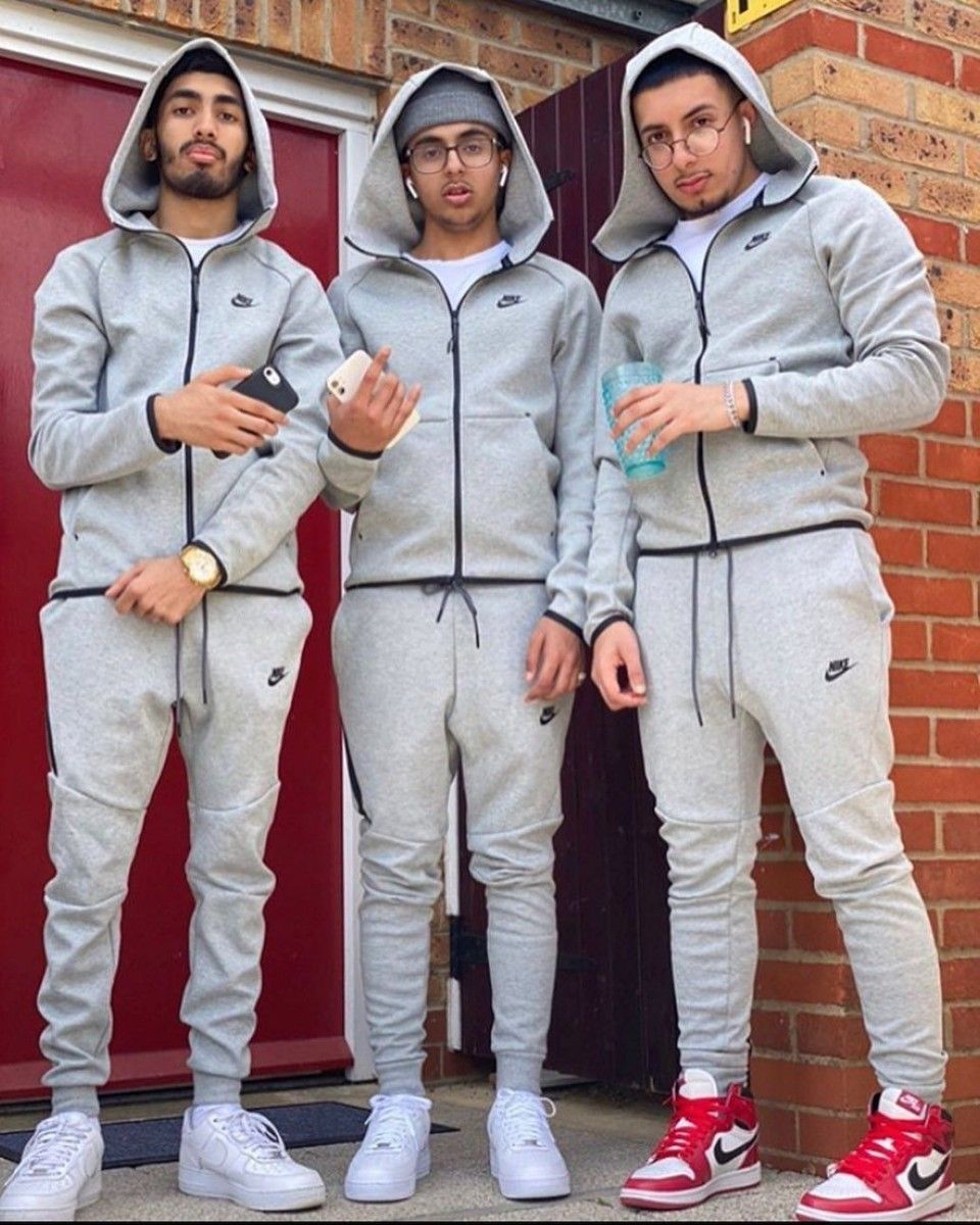 廃盤 NIKE テックフリース セットアップ 上下 グレー M/S 国内正規品