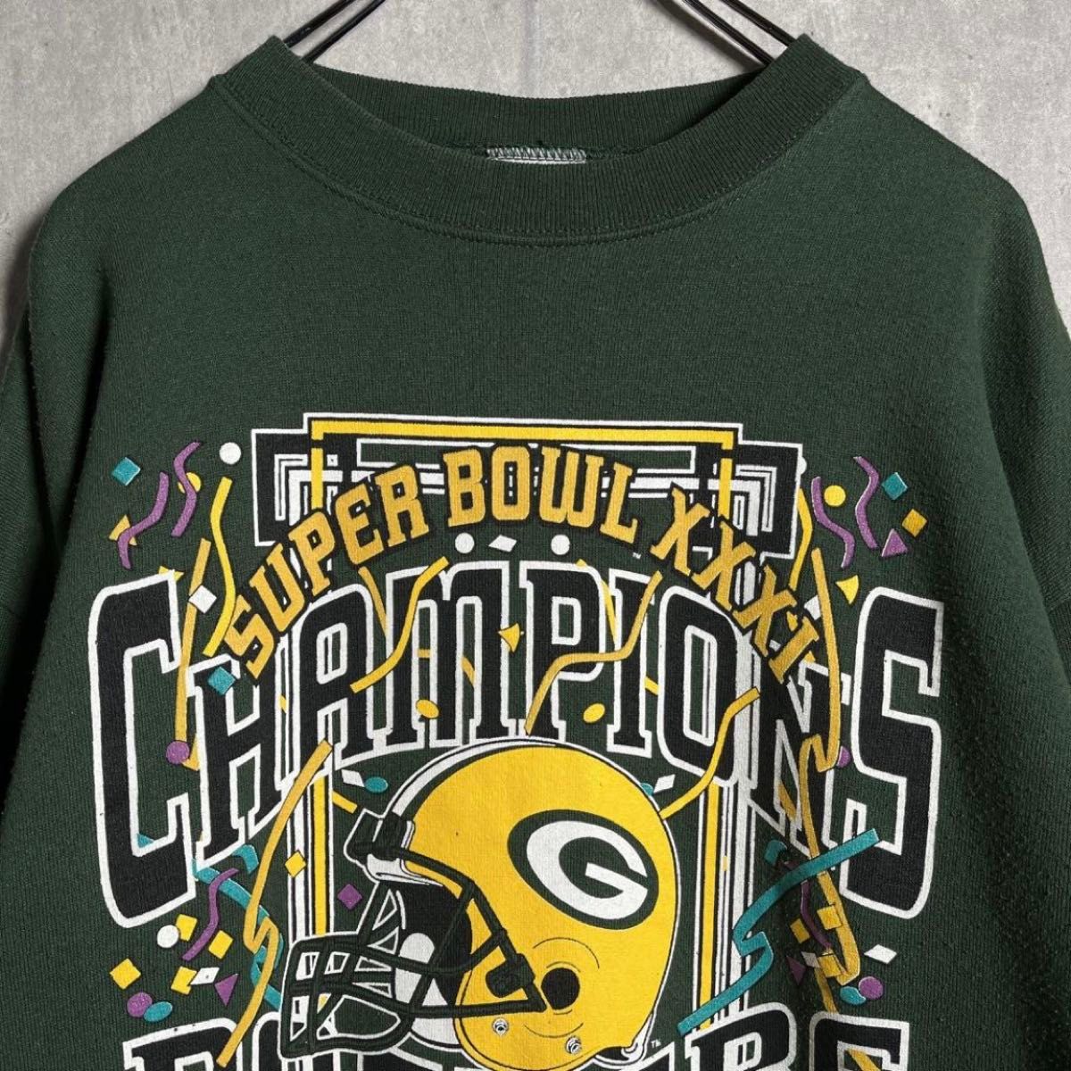 良品】90s，TULTEX，グリーンベイパッカーズ，NFL，スウェット｜Yahoo