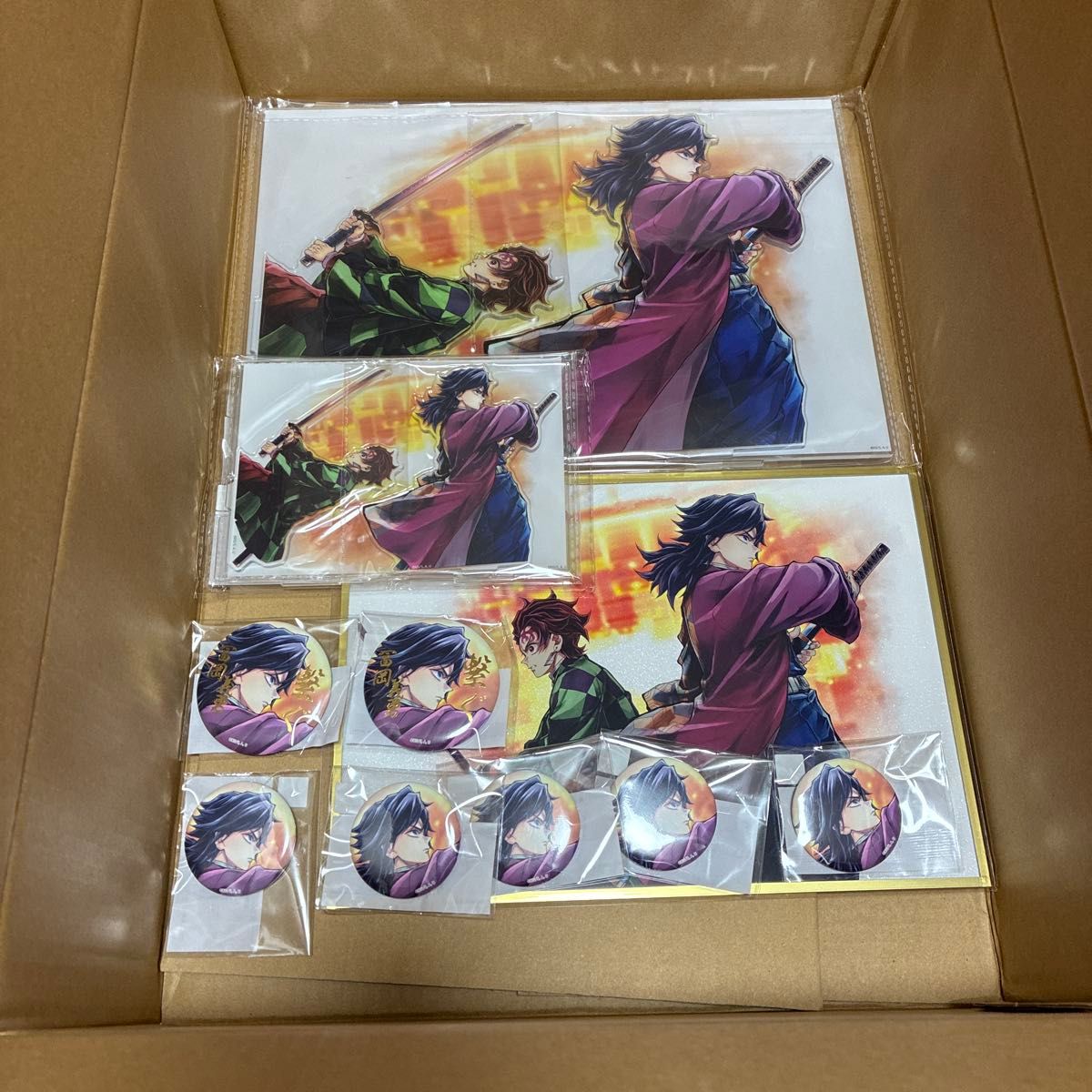 鬼滅の刃 「繋ぐ」義勇と炭治郎 A賞 ビッグアクリルスタンド F賞 義勇