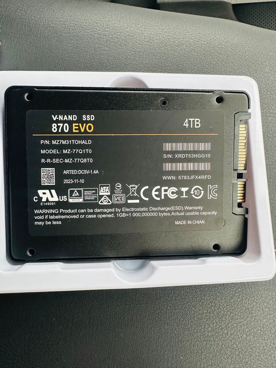 SSD 2 5インチ 4TB SATA ノーブランド｜Yahoo!フリマ（旧PayPayフリマ）