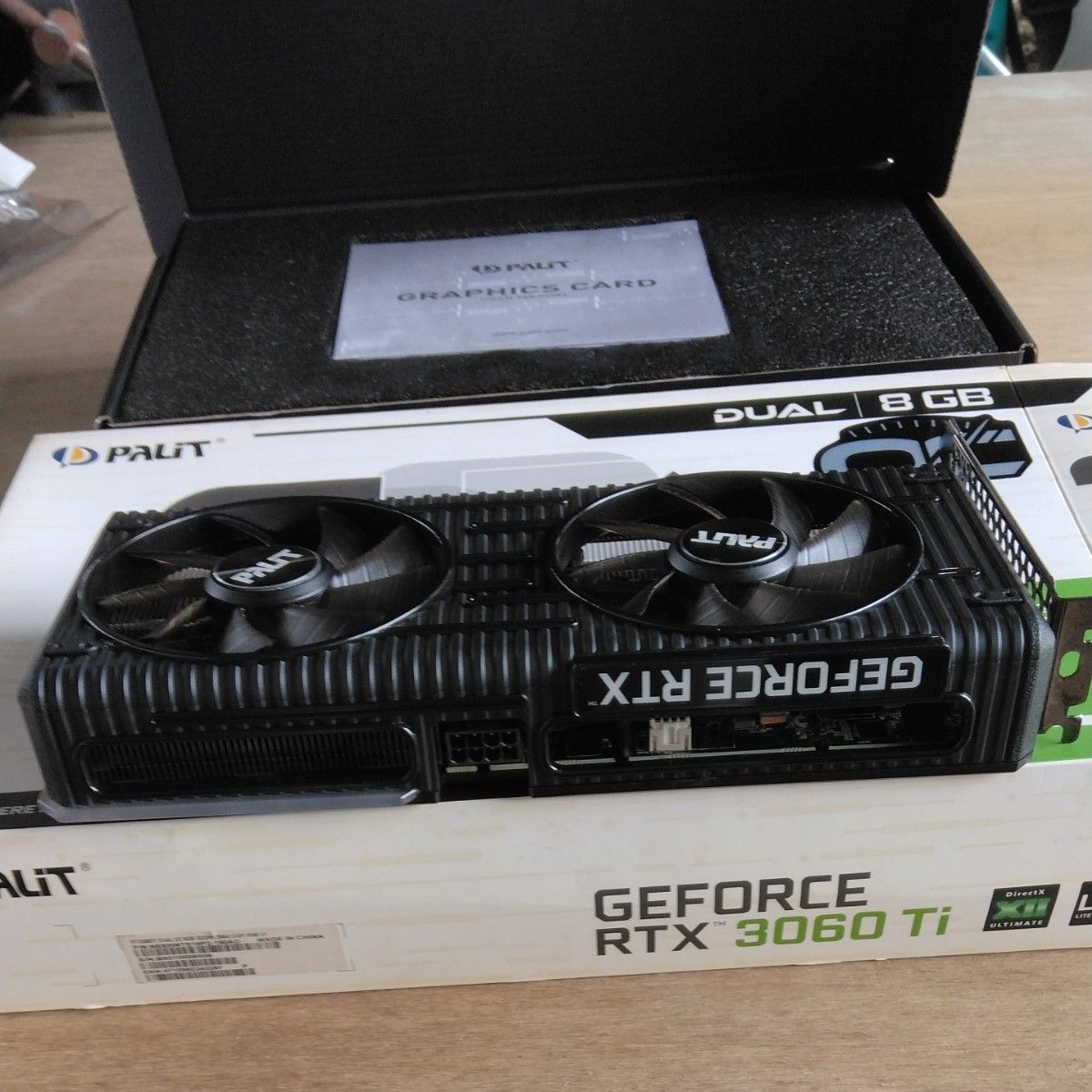 Palit GeForce RTX 3060 Ti DUAL 8GB グラフィックボード｜Yahoo