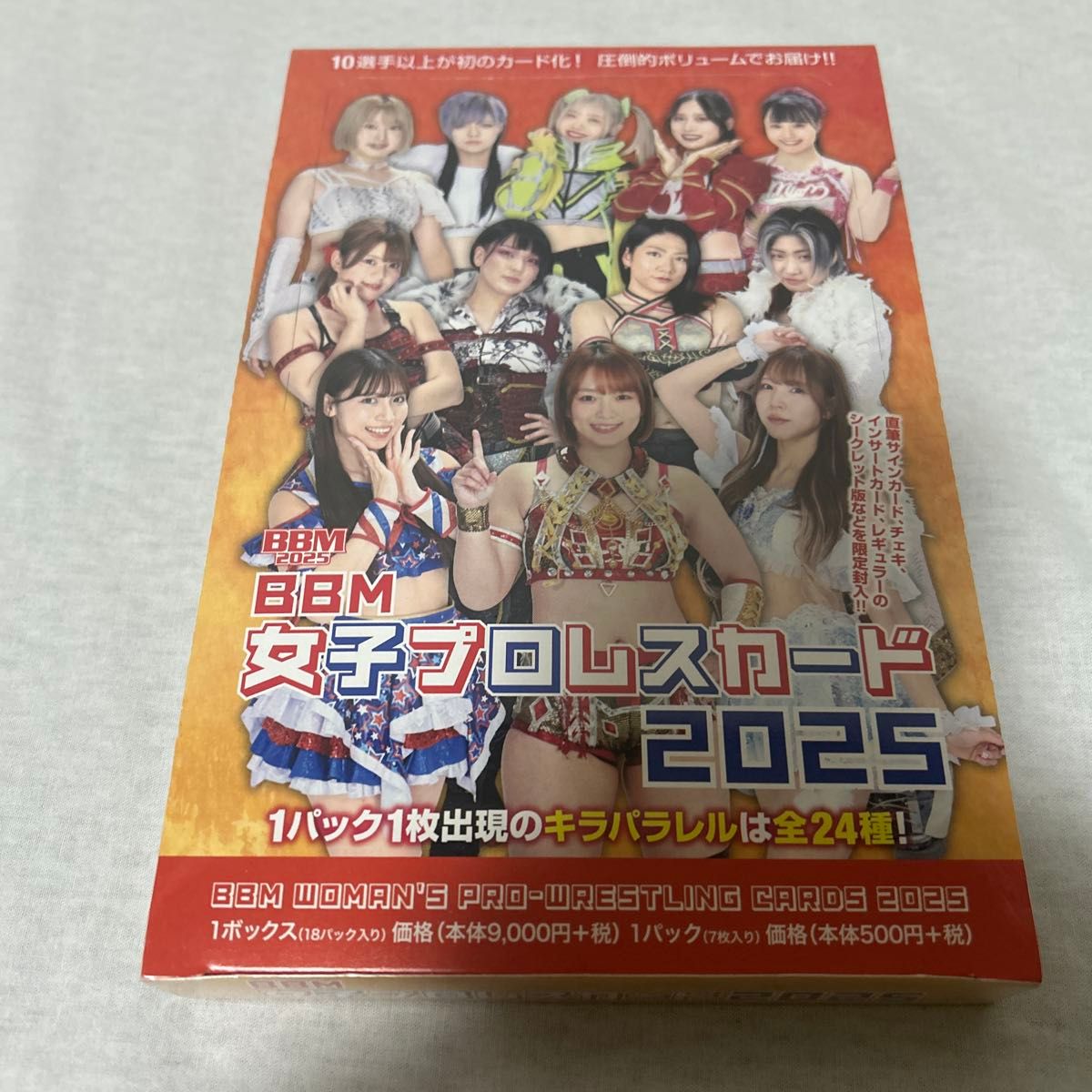 BBM 2025 女子プロレス カード 未開封 BOX ボックス 女子プロレス