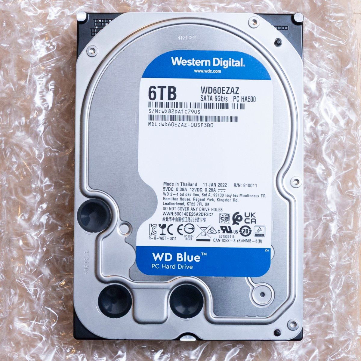 ウエスタンデジタル Western Digital HDD WD Blue 6TB 3 5インチ SATA