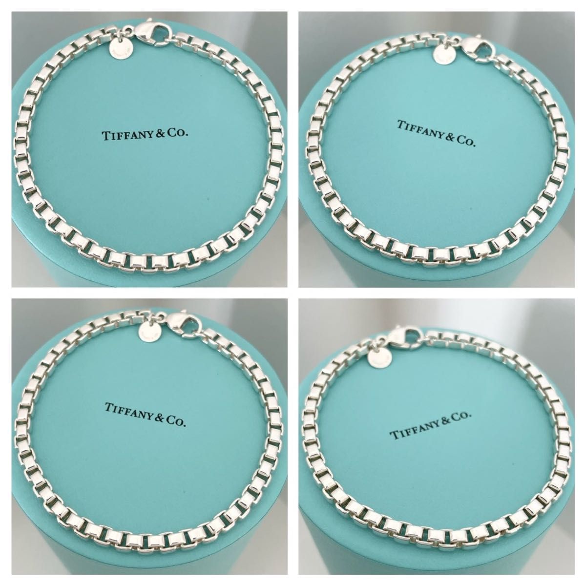 極美品 TIFFANY&Co ティファニー ブレスレット ベネチアンリンク