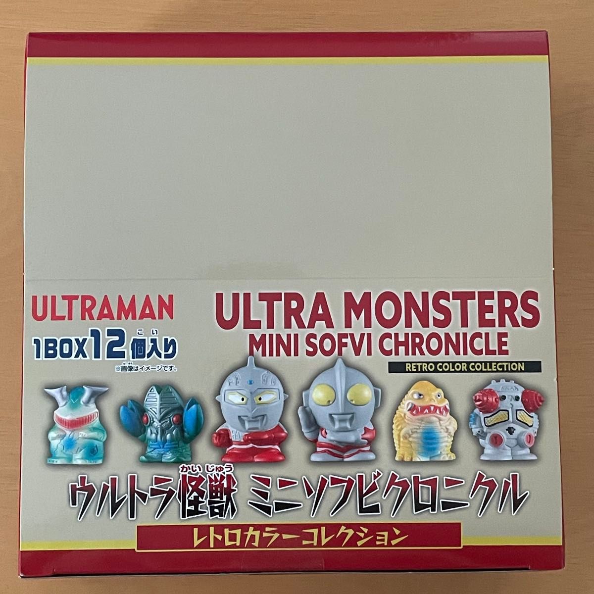 未開封】ウルトラマン ミニソフビクロニクル 12体セット（box）大