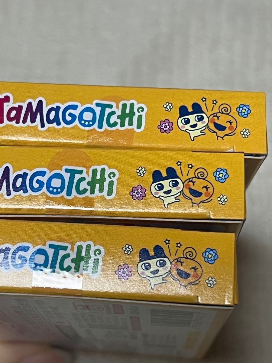 新品未開封 たまごっち ちょこぶろっくしーる 3点セットタイルシール
