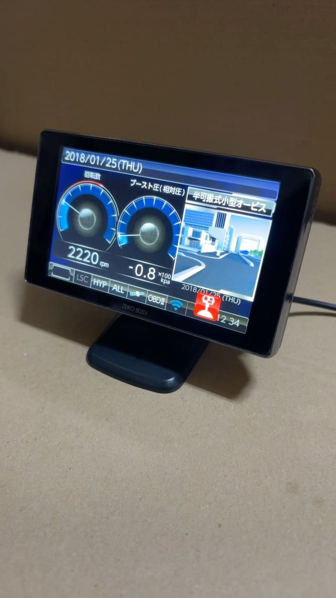 コムテック COMTEC レーダー探知機 ZERO 705V タッチパネル GPS