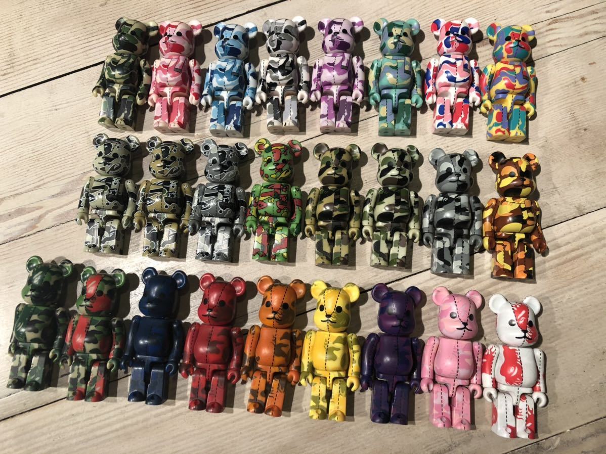エイプ/A BATHING APE BAPE PLAY シリーズ①②③ ベアブリック/BE