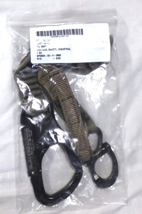 新品 米軍支給品 Yatesイエーツ 565 Helo 伸縮パーソナル リテンション