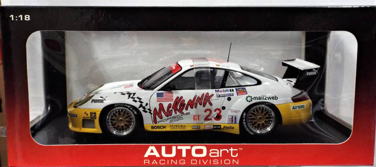 Yahoo!オークション - 【オートアート】1/18 ポルシェ 911(996) GT3 R