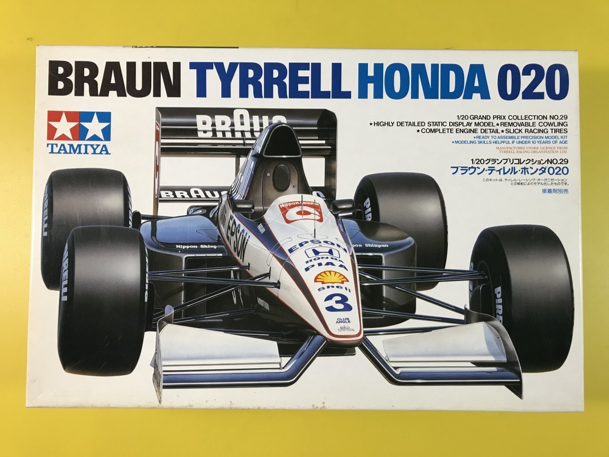 Yahoo!オークション - タミヤ 1/20 中島悟 ブラウン ティレル ホンダ 0
