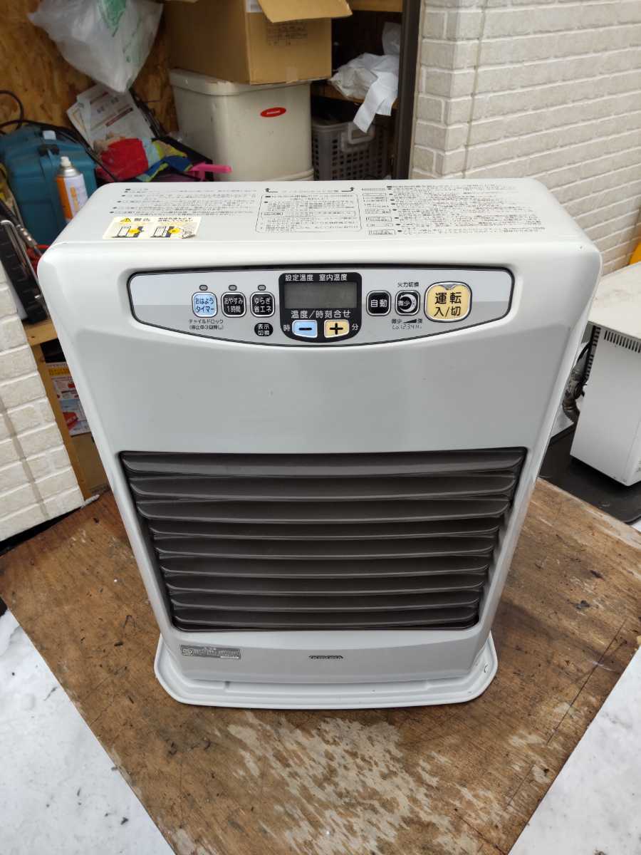 札幌発 コロナFF温風ストーブ スペース21 品番『FF-GX500S』2006年式