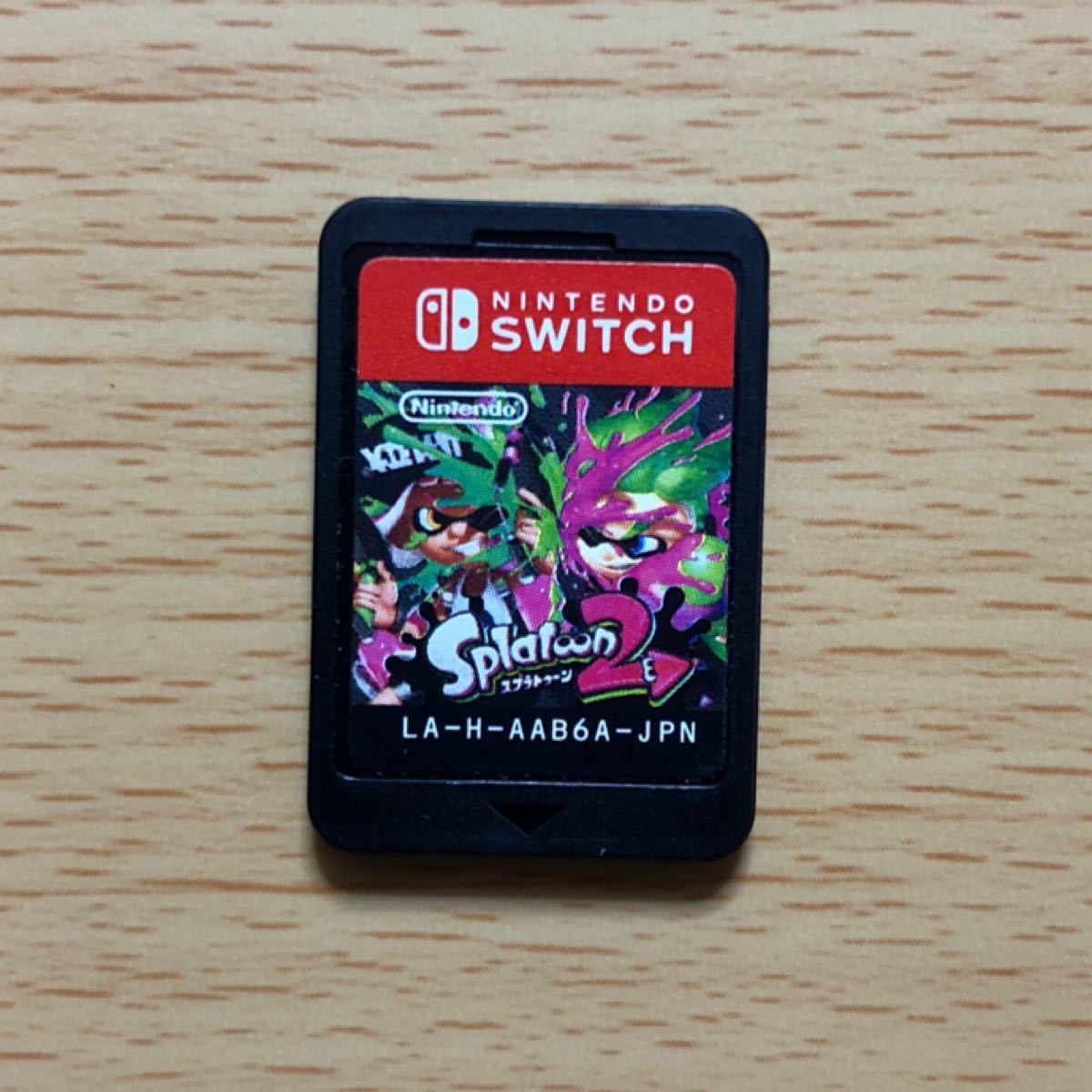 Nintendo Switch スプラトゥーン2 ソフトのみ おまけカードケース付