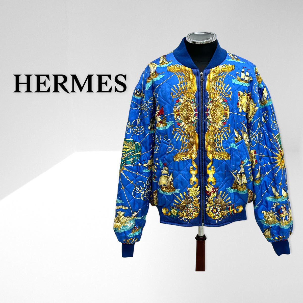 HERMES エルメス Vintage ヴィンテージ オールド シルク スカーフ柄