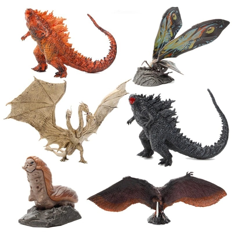 Yahoo!オークション - 大注目 6体セット GODZILLA ゴジラ キング オブ
