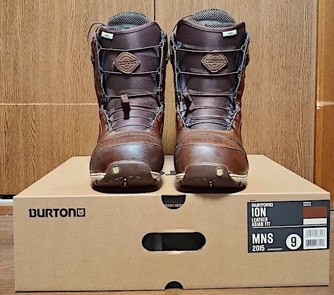 Yahoo!オークション - 中古 BURTON ION LEATHER REDWING US 9 ASIANFIT