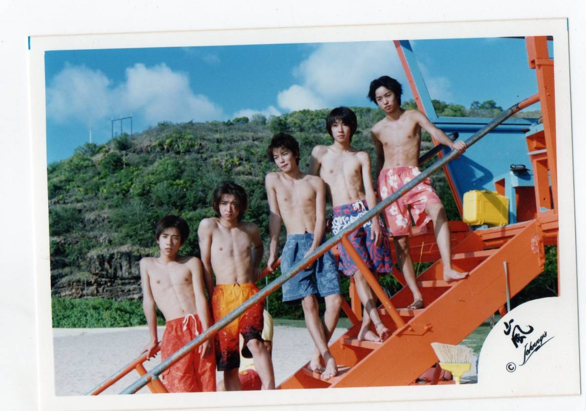 Yahoo!オークション - 嵐 公式集合写真 ハワイデビュー C 【大野智・櫻