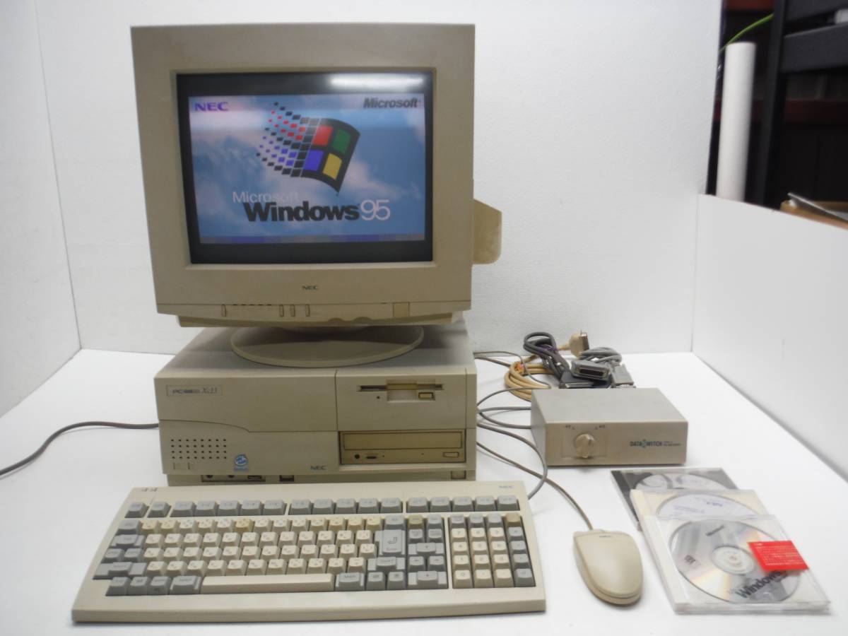 Yahoo!オークション - ジャンク NEC PC-9821 Xc13 パソコン一式（検 PC
