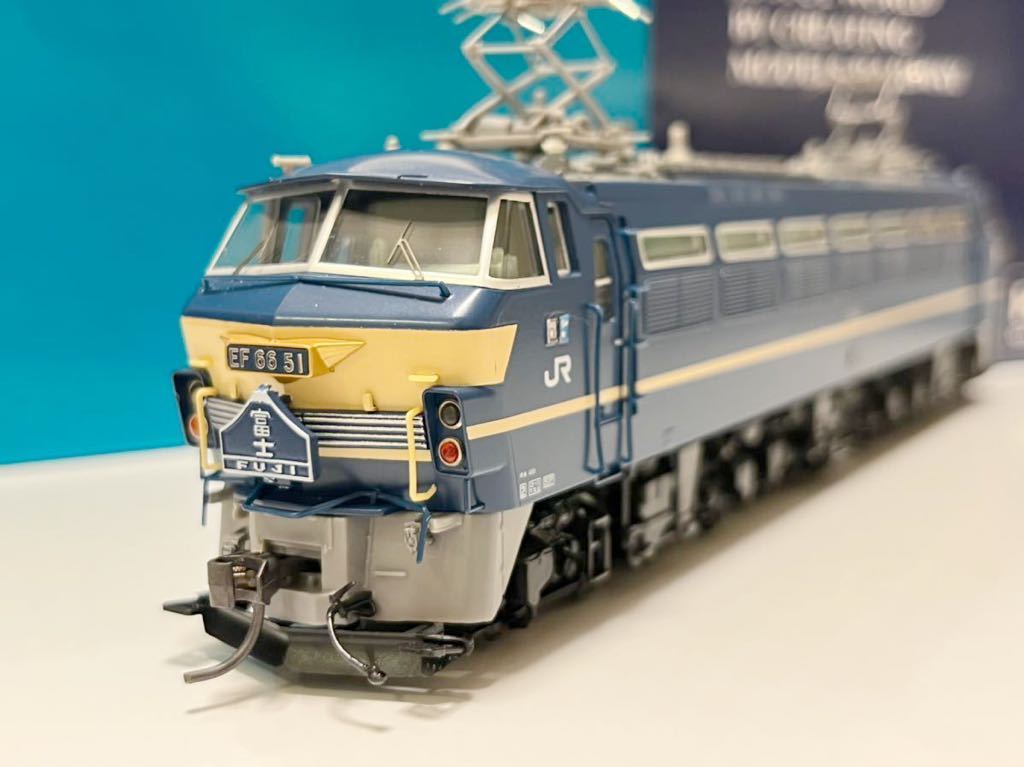 Yahoo!オークション - TOMIX HOゲージ HO-118 EF66形 電気機関車（PS22