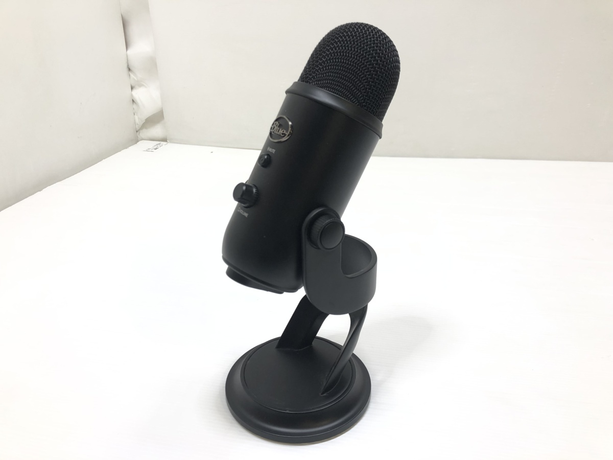 Yahoo!オークション - 美品 Blue yeti Microphones BLACKOUT A00132 コ