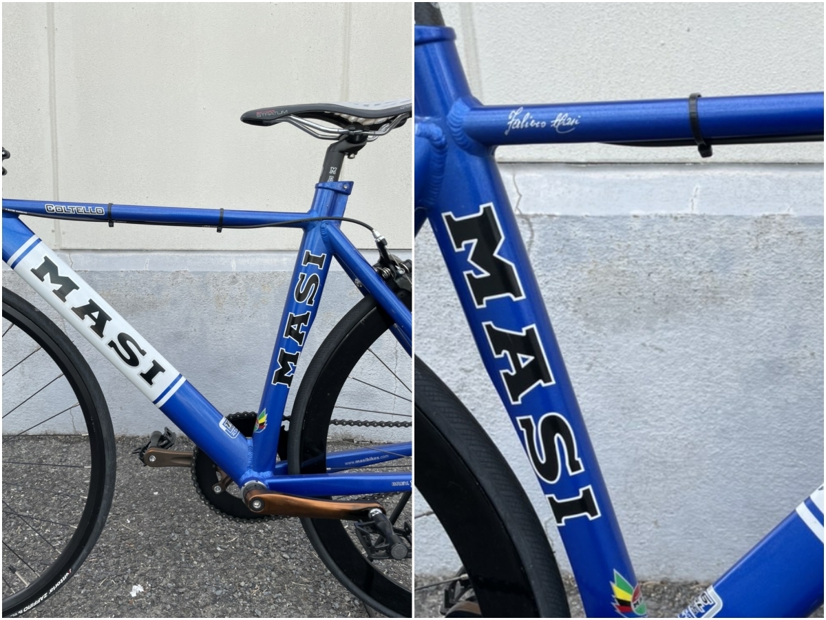 Yahoo!オークション - MASI COLTELLO ピストバイク カーボンフォーク S