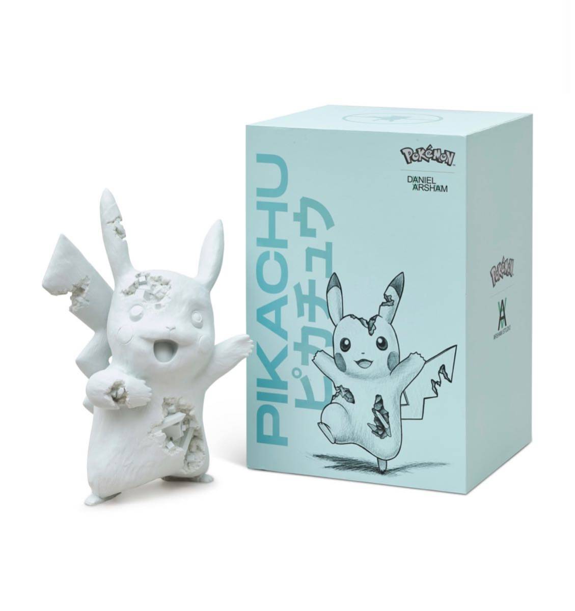 Yahoo!オークション - 新品未開封 500体限定 BLUE Daniel Arsham × Po