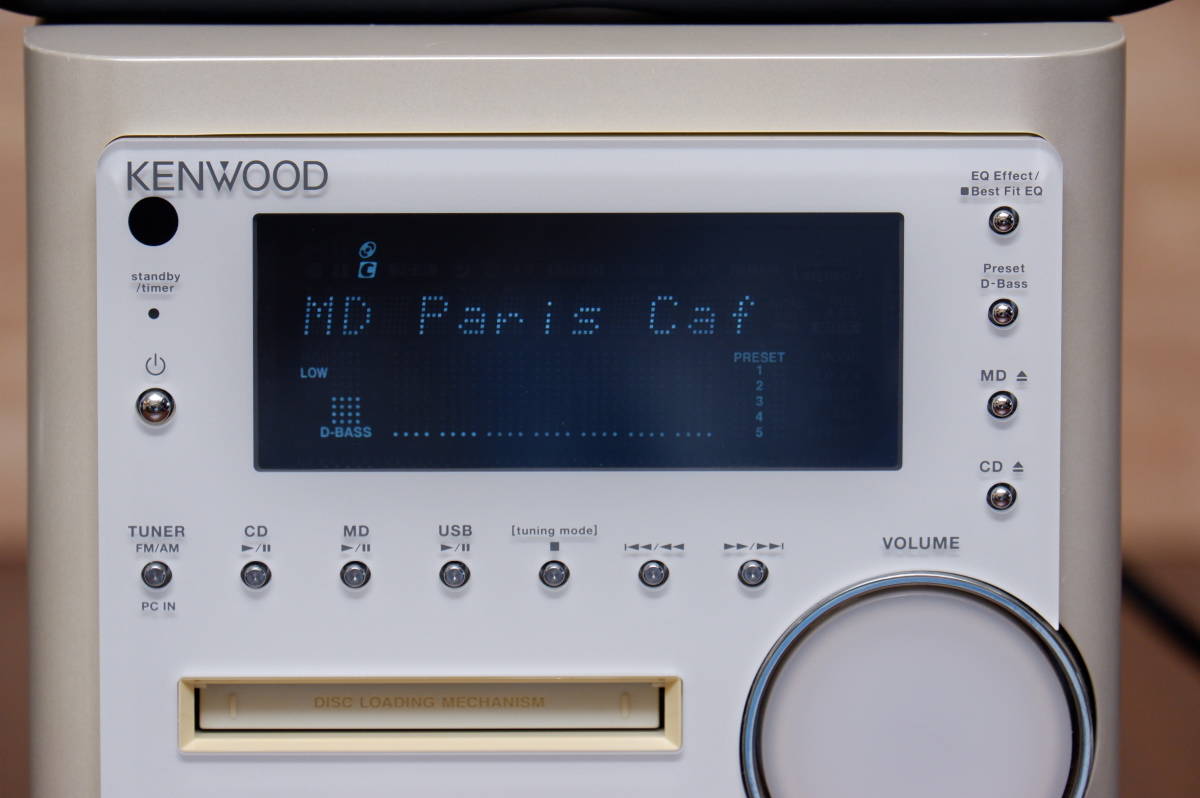Yahoo!オークション - KENWOOD RMD-NDL100 CD/MD/TUNER/USB/USB-DAC ミ