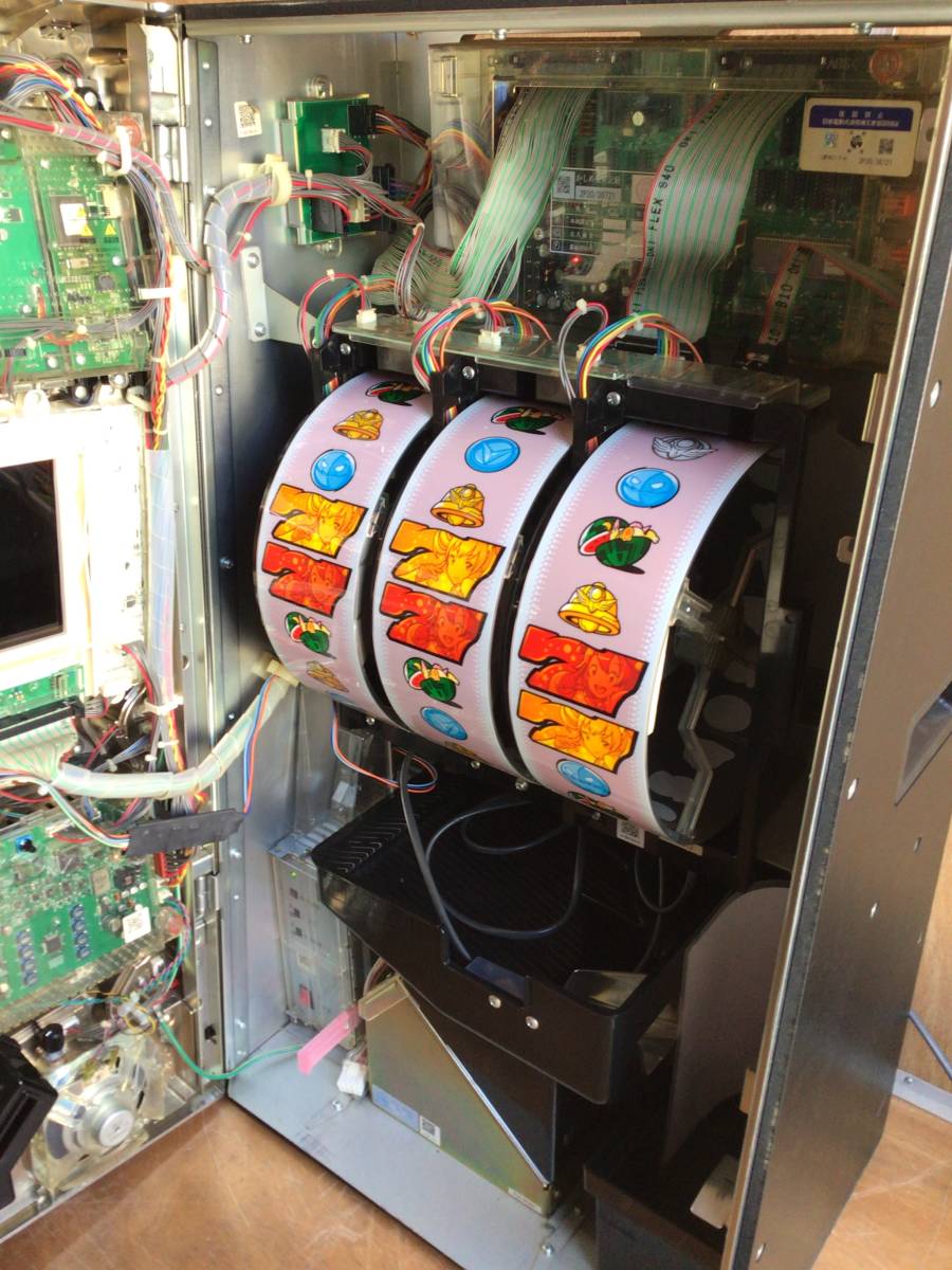 Yahoo!オークション - パチスロ実機 超希少 ハイパー娘 コイン不要機付