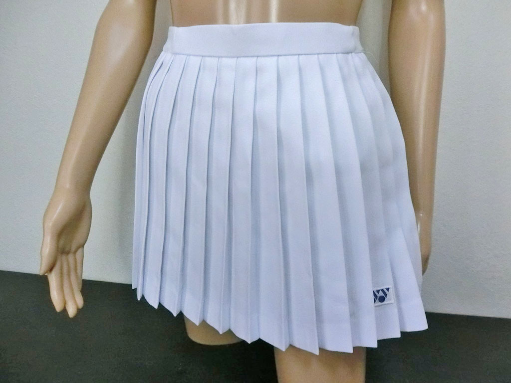 Yahoo!オークション - 中古品 YONEXヨネックス 白プリーツテニススコー