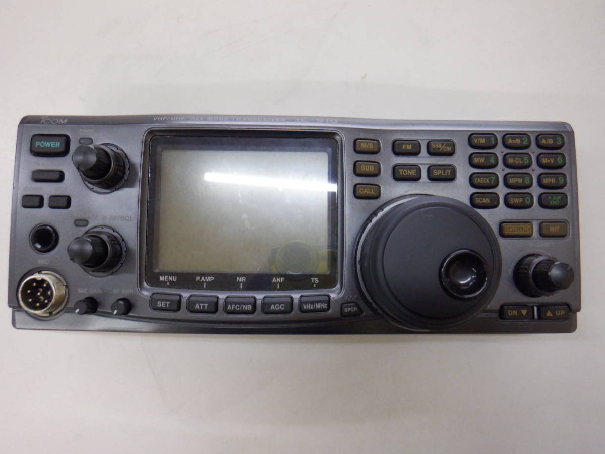 ICOM IC-910 LCD front panel used hard-to-find LCD: Real Yahoo