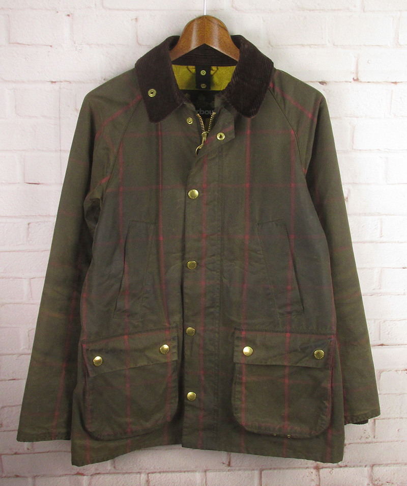 Barbour チェック柄 ジャケット 38 barbour バブアー